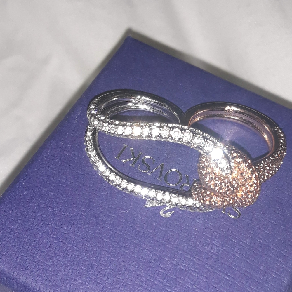 NWT Swarovski Lifelong DB Ring